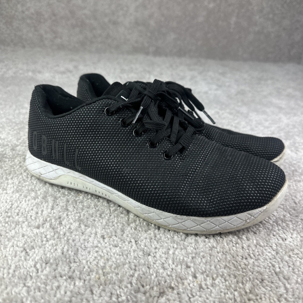 Nobull Shoes Mens 10 Black Workout Strength Trainers Athletic Sneakers